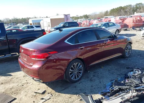 2016 Hyundai Genesis 3.8 z USA, uszkodzony, nr VIN KMHGN4JE4GU115040